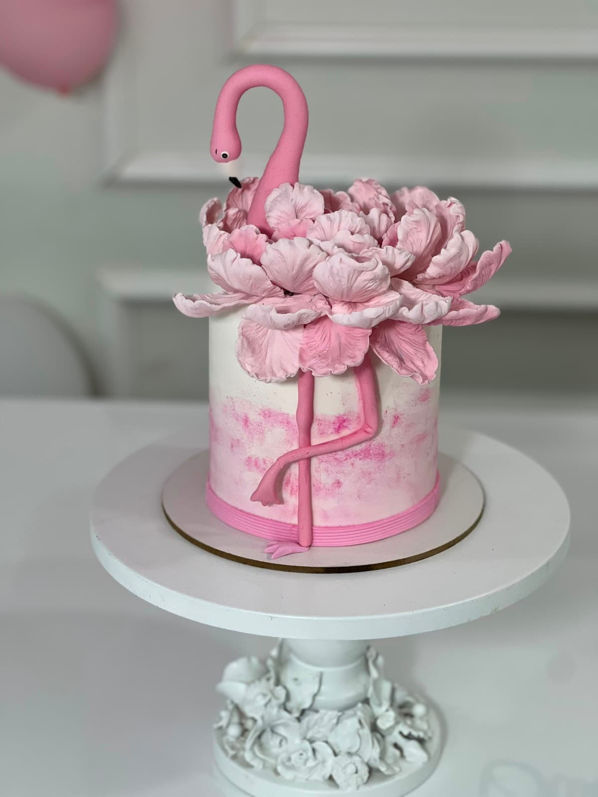 Flamingo & Peony